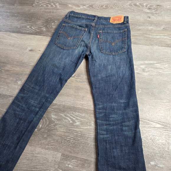 Women's Levi's Size 16 510 Mid-Rise Skinny Jeans Dark Wash Stretch - Picture 10 of 10